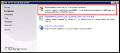 SQL Server Installation Centre